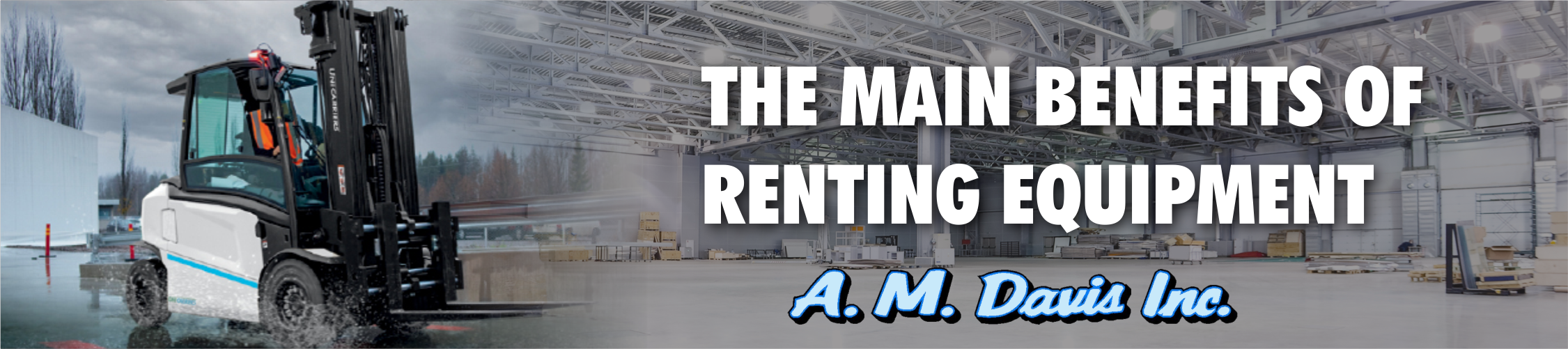 The Main Benefits of Renting Equipment